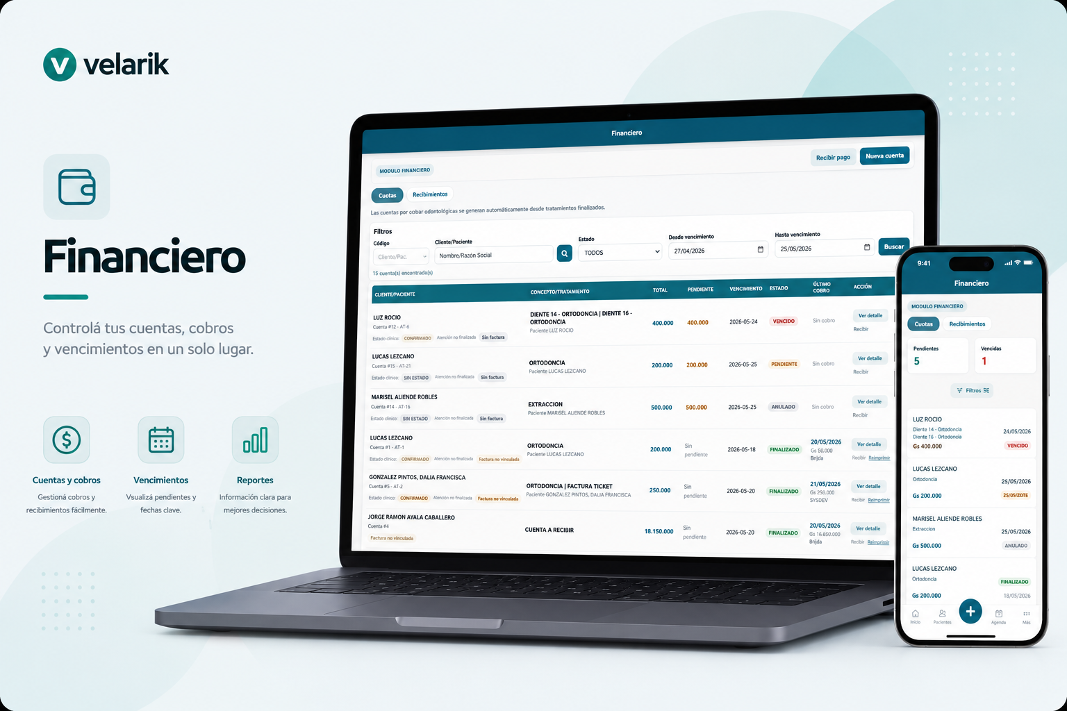 Financiero en Velarik